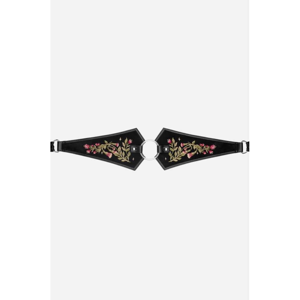 Restyle - Ceres O-Ring Taillengürtel - Schwarz